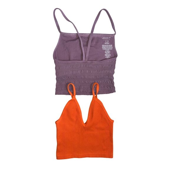 🆕 Free People Movement 5-Piece Bundle, Shorts + Tanks, M/L, Wholesale Irregular - Picture 4 of 10